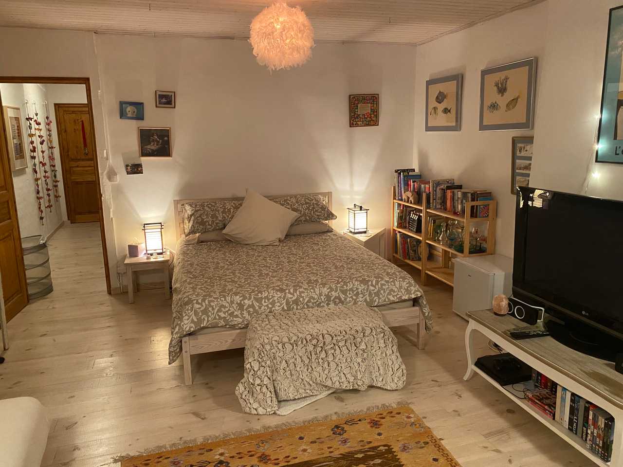 Entire place in Le Mas d'Agenais townhouse canal views