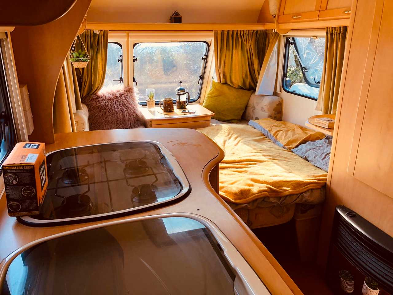Cozy camper on the wild side of St Ives.
