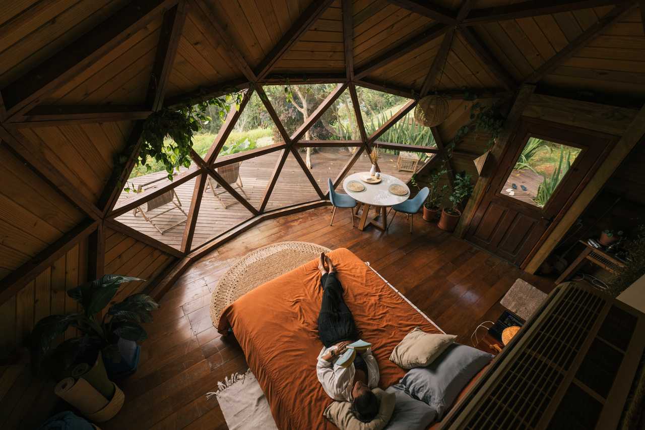 Amazing dome in the mountains of Brazil
