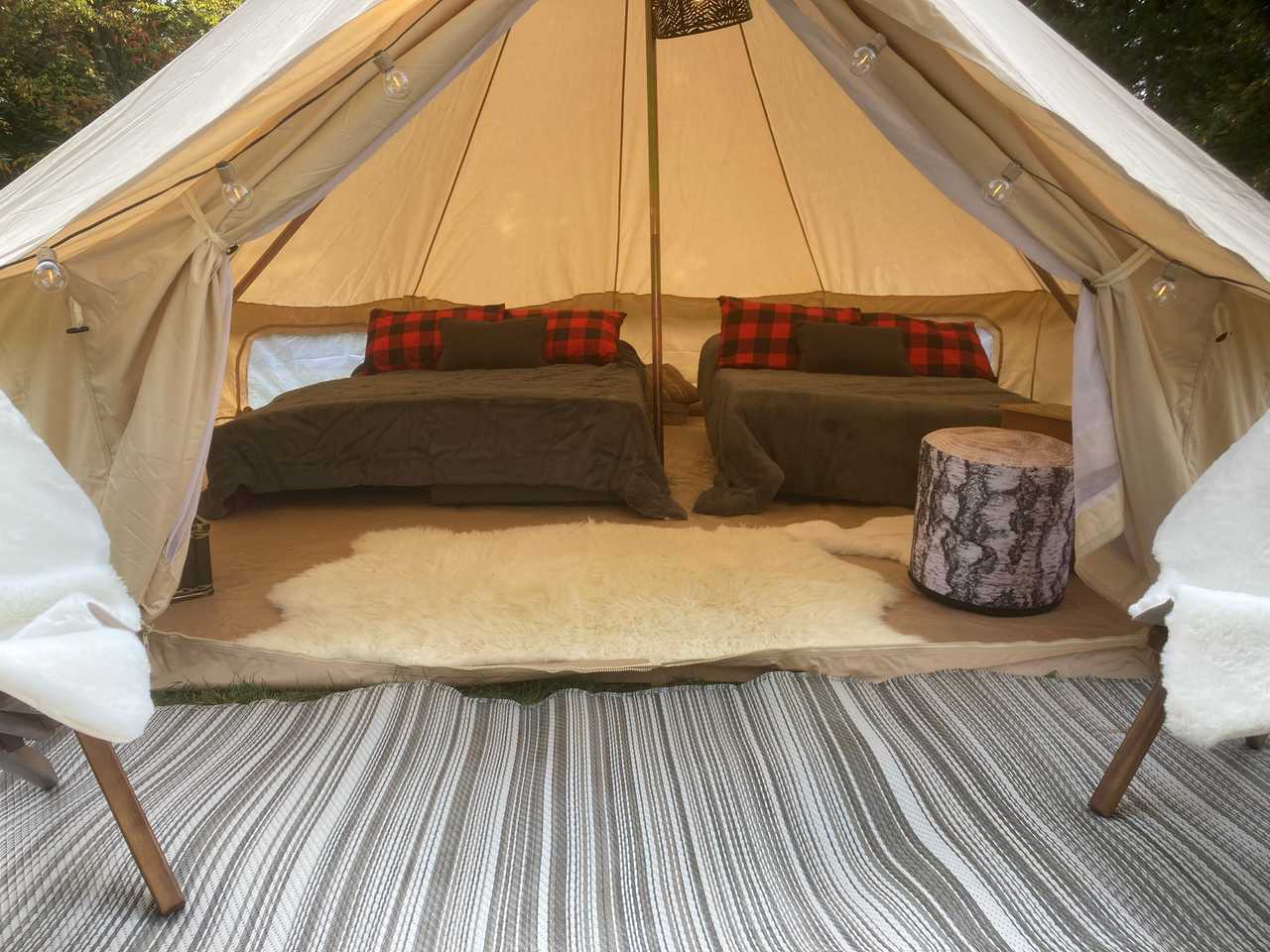 Family Glamping at Ivy’s Wish Sanctuary