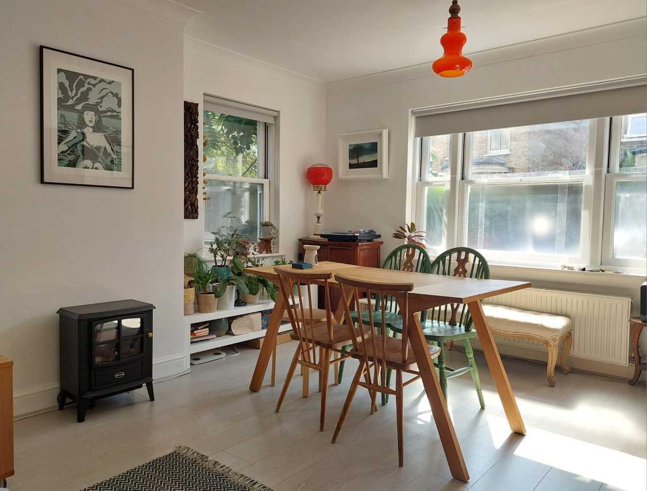 Vegan family home flat to let