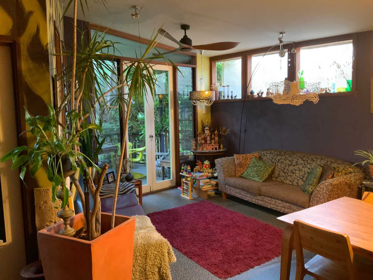 Eclectic Room in a Vibrant Home!
