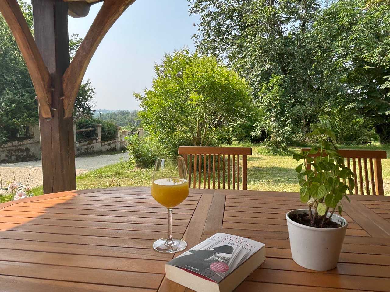 Ferienhaus Bijou Pardailhan  im Herzen der Gascogne mit einer tollen Aussicht.