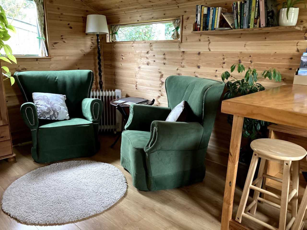 Secluded Cabin on Vegan animal sanctuary 