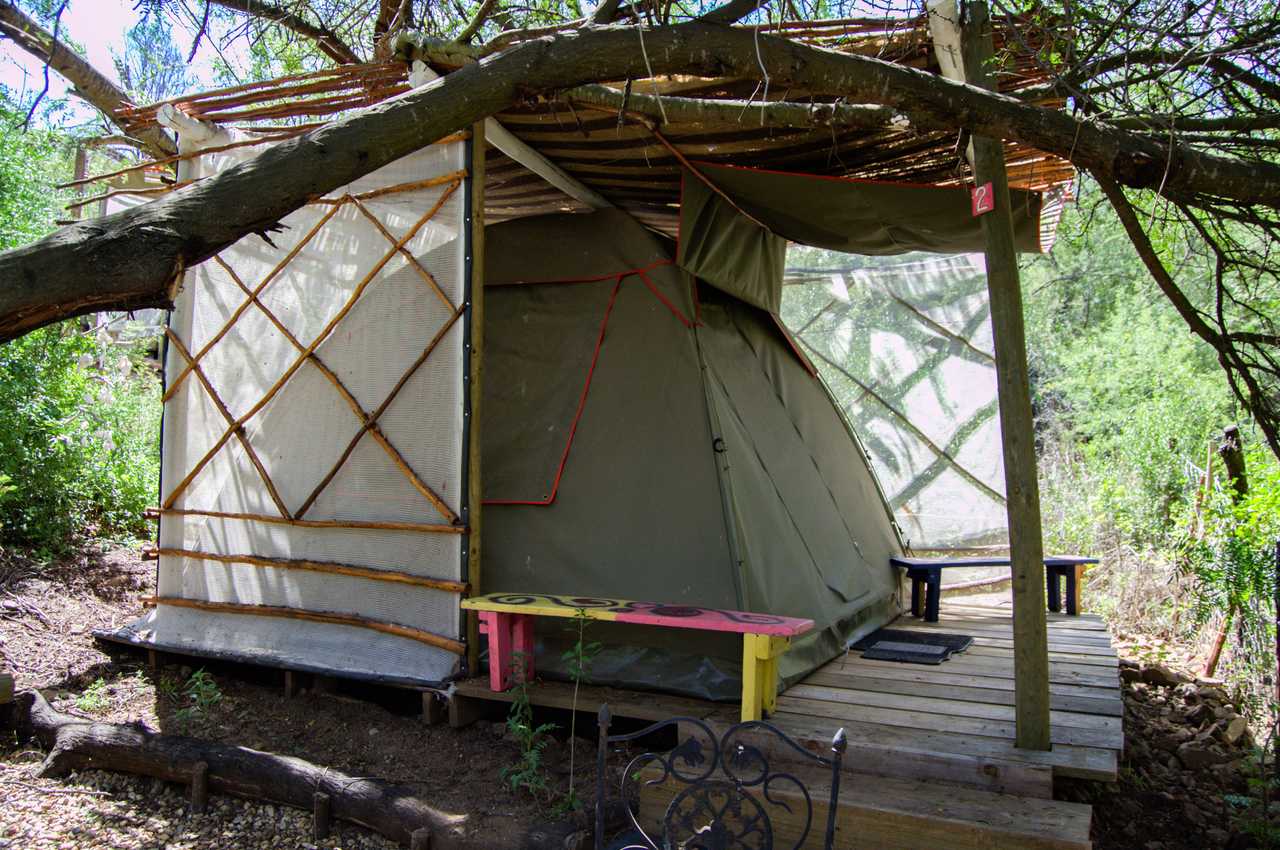 Luxury Tents @ Ricky's Drift Vegan Farm and Animal Sanctuary