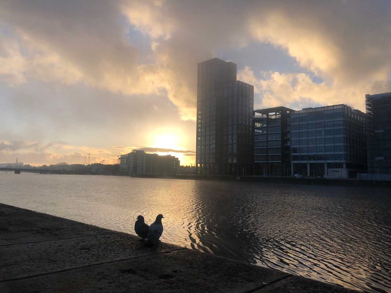 Harbor view - Dublin city centre.
