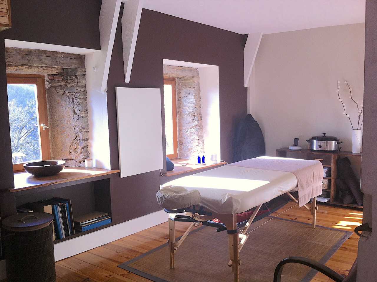 Cosy big double room with spectacular views of the Viaur valley
