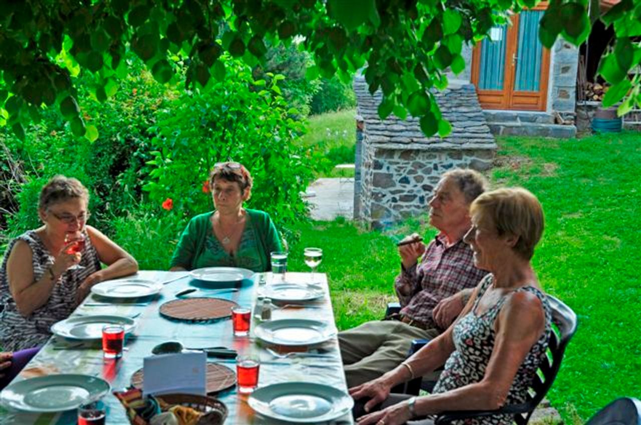 Unique veggie B&B for walkers who like good food!