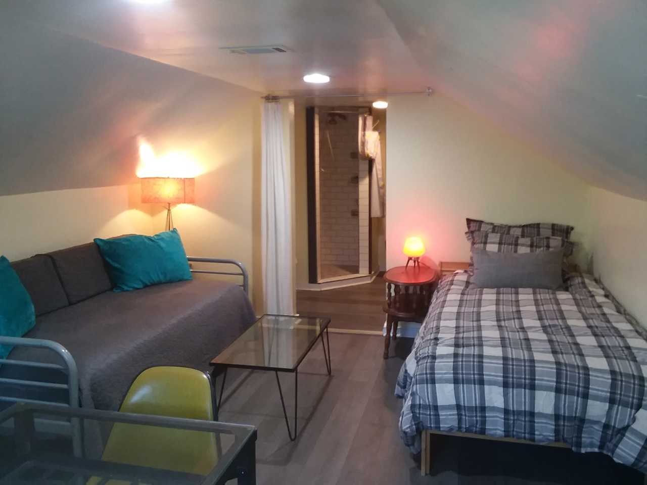 1935 Quaint Hill Country Retreat House near Lake Buchanan Private Upstairs Apt.