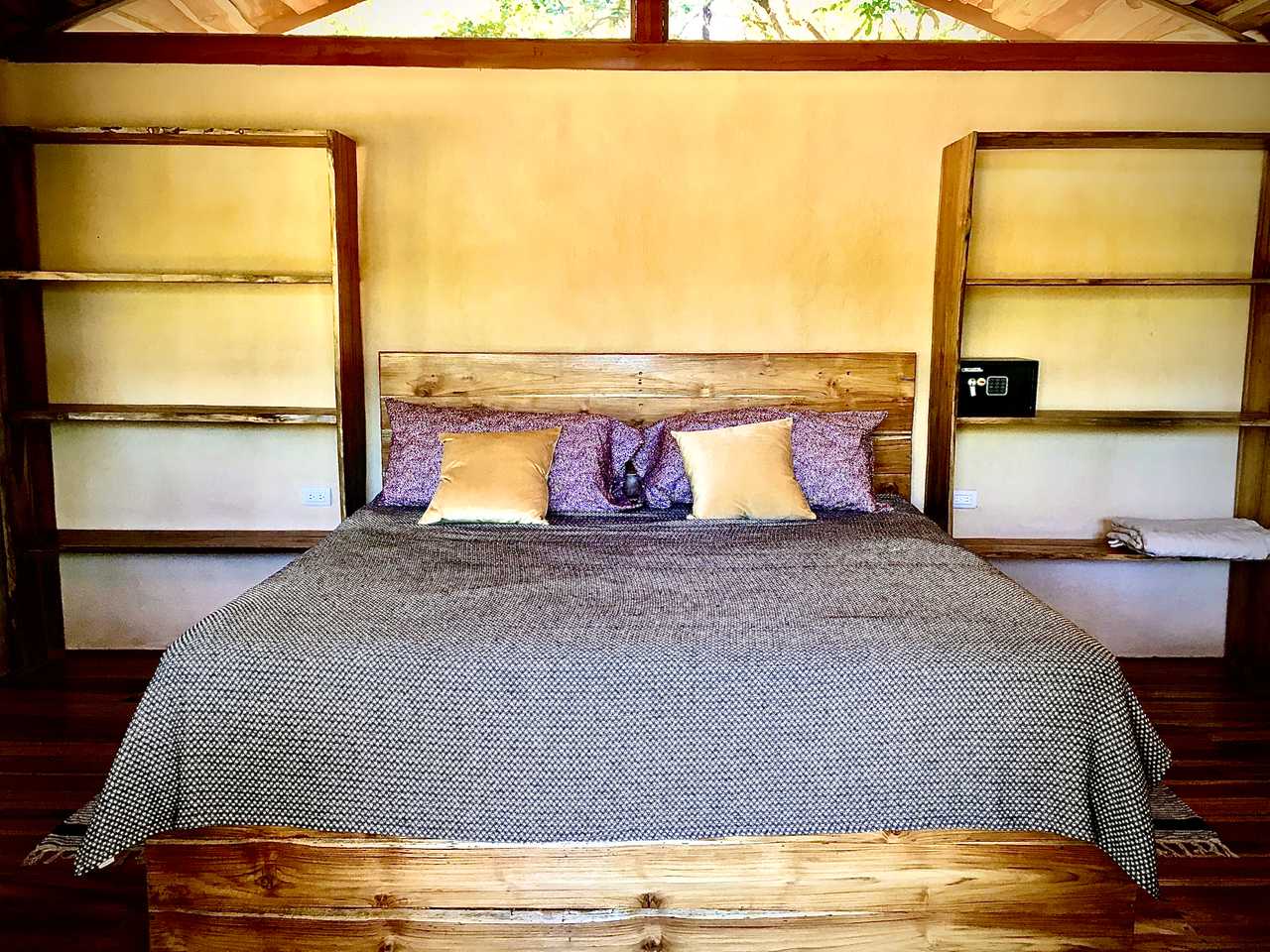 Private cabin in an ecological community surrounded by ecovillages