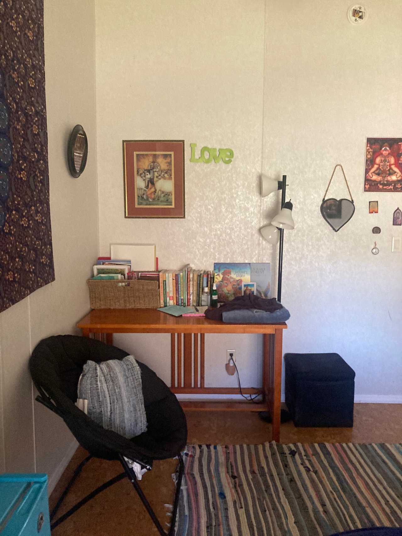 Peace and serenity at a simple microsanctuary
