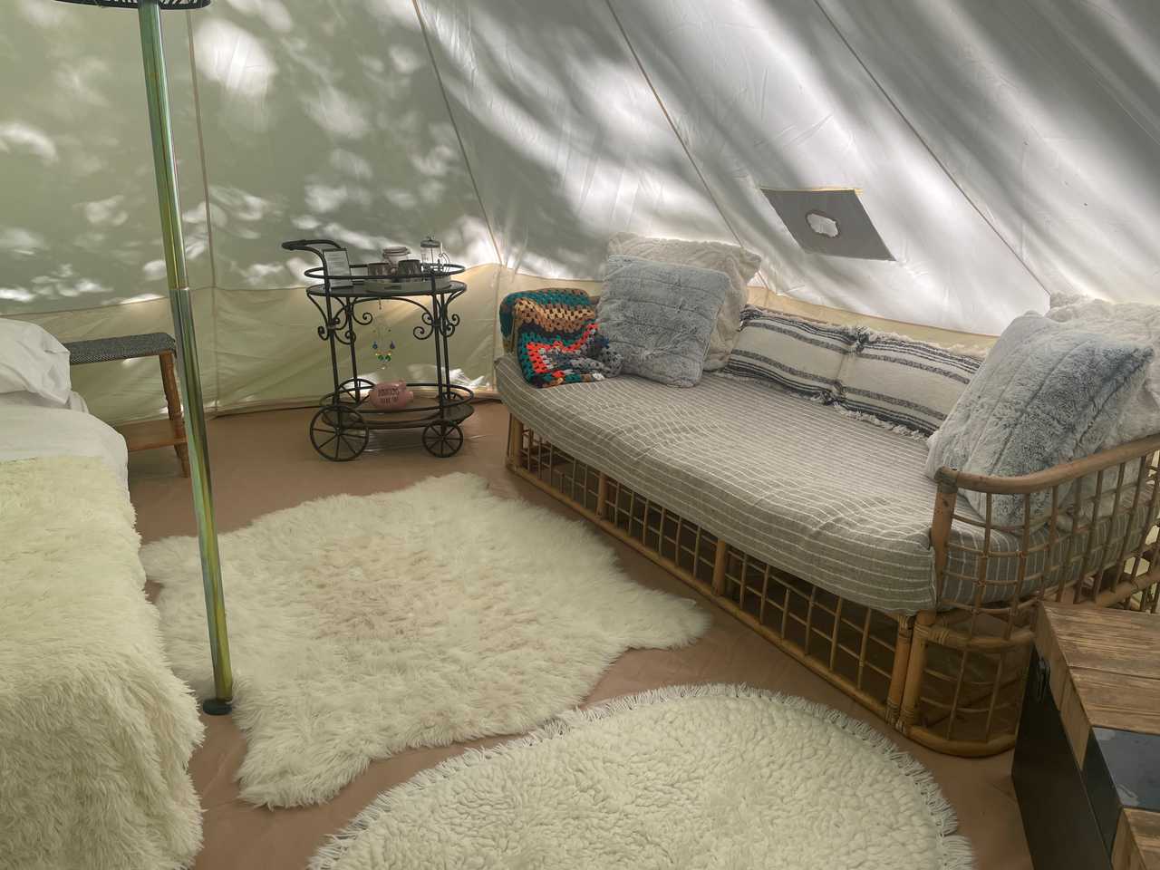 Family Glamping at Ivy’s Wish Sanctuary