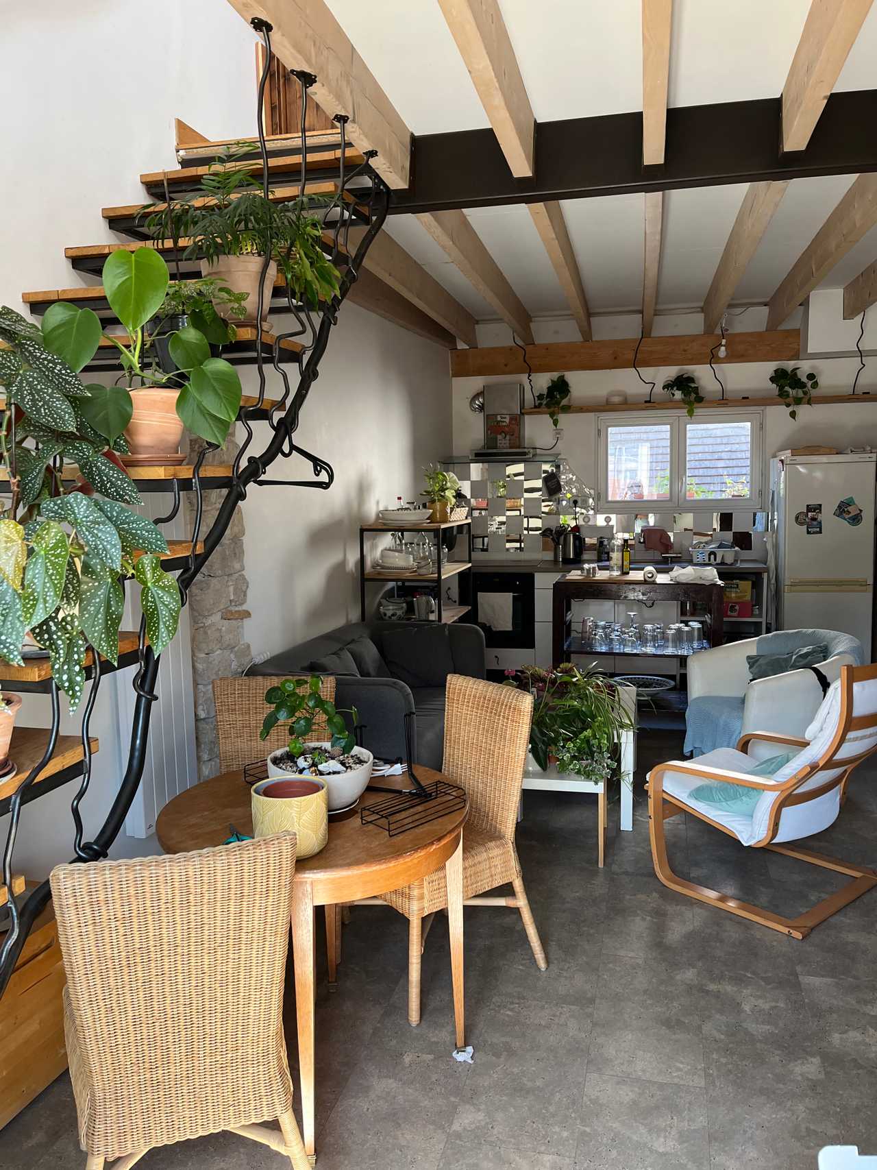 Artistic loft with Queen size bed near Lac Daumesnil