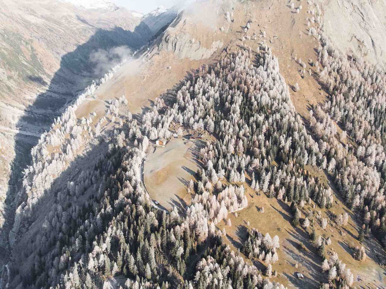 A remote mountain retreat, with daily yoga and guided hikes.