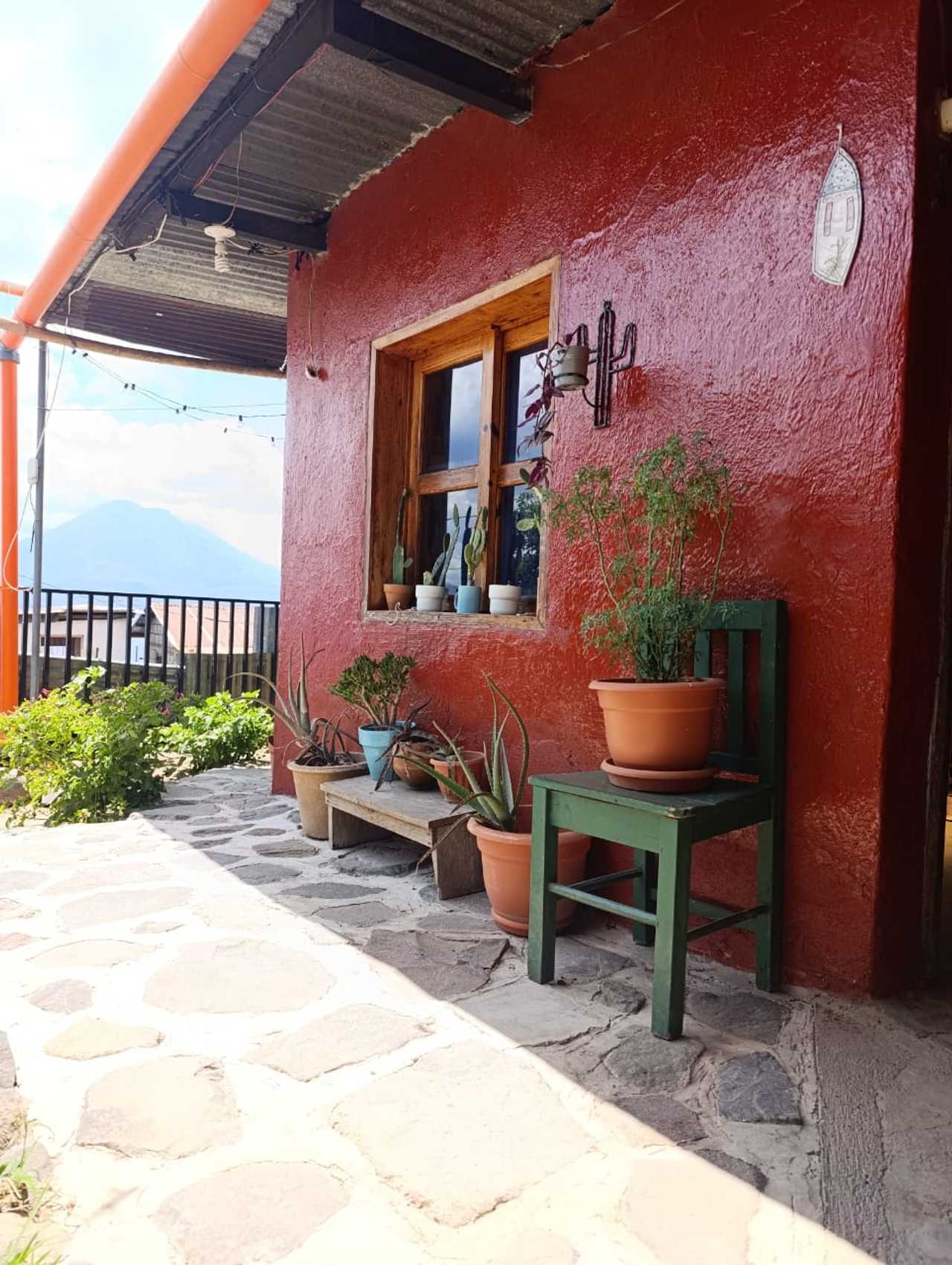 Cozy Room in Colorful Rustic Home with Soul & Volcano Views,Santa Cruz La Laguna