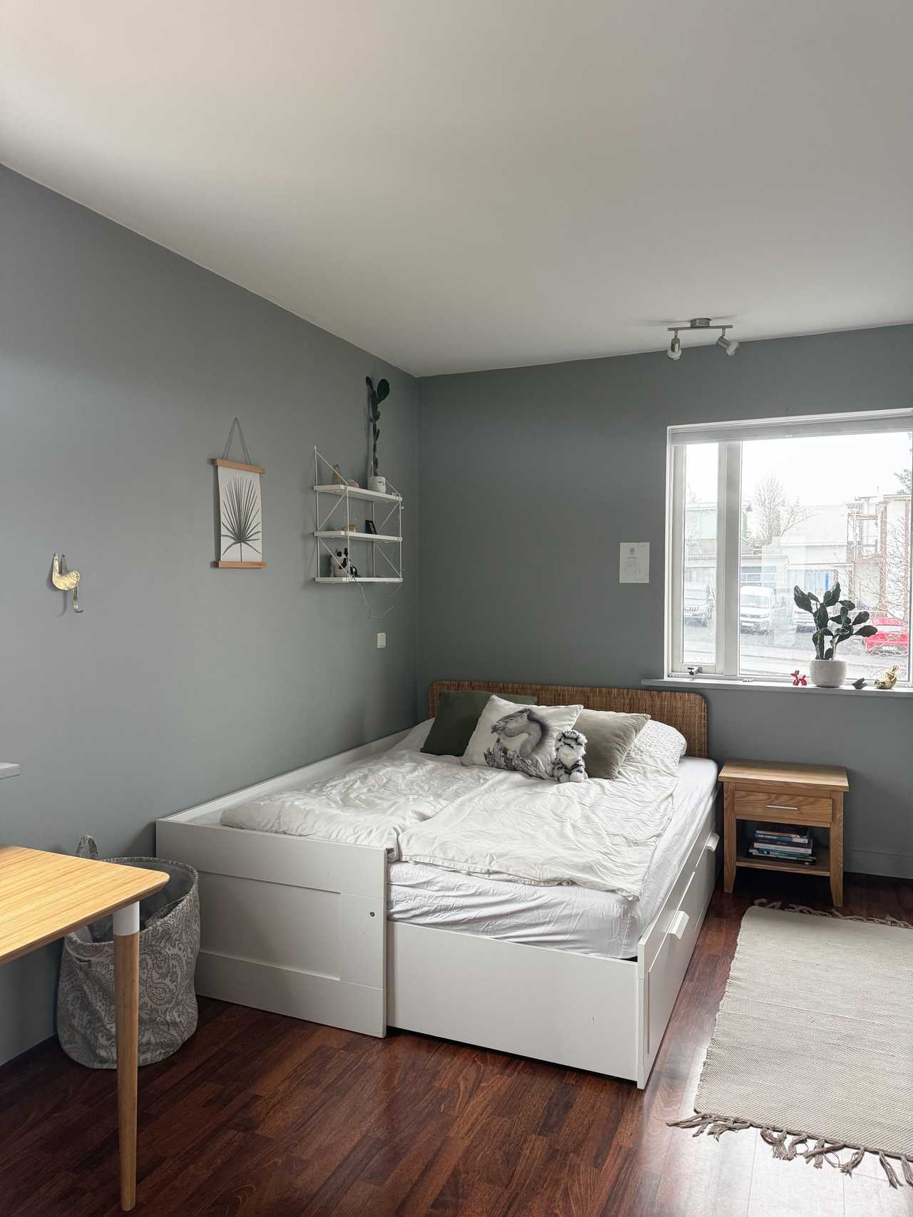 Large bedroom in Iceland's capital area 🌱