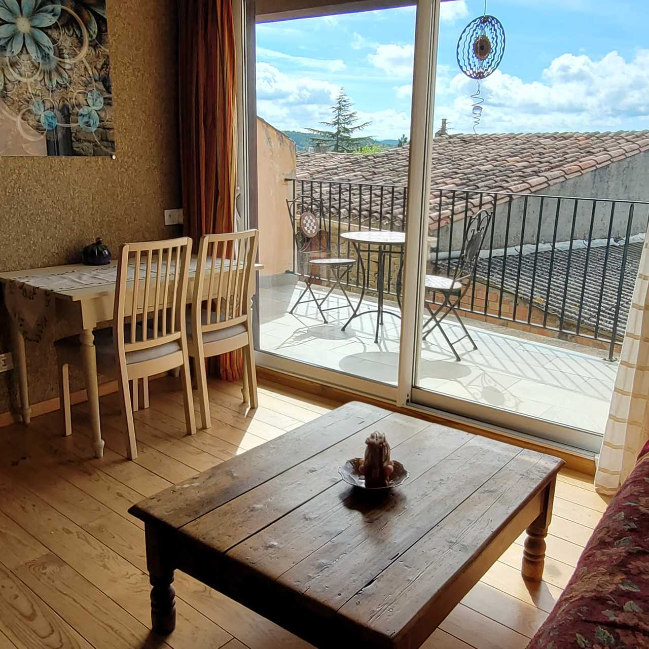 Apartment, part of the Santosha Yoga Retreat Centre.