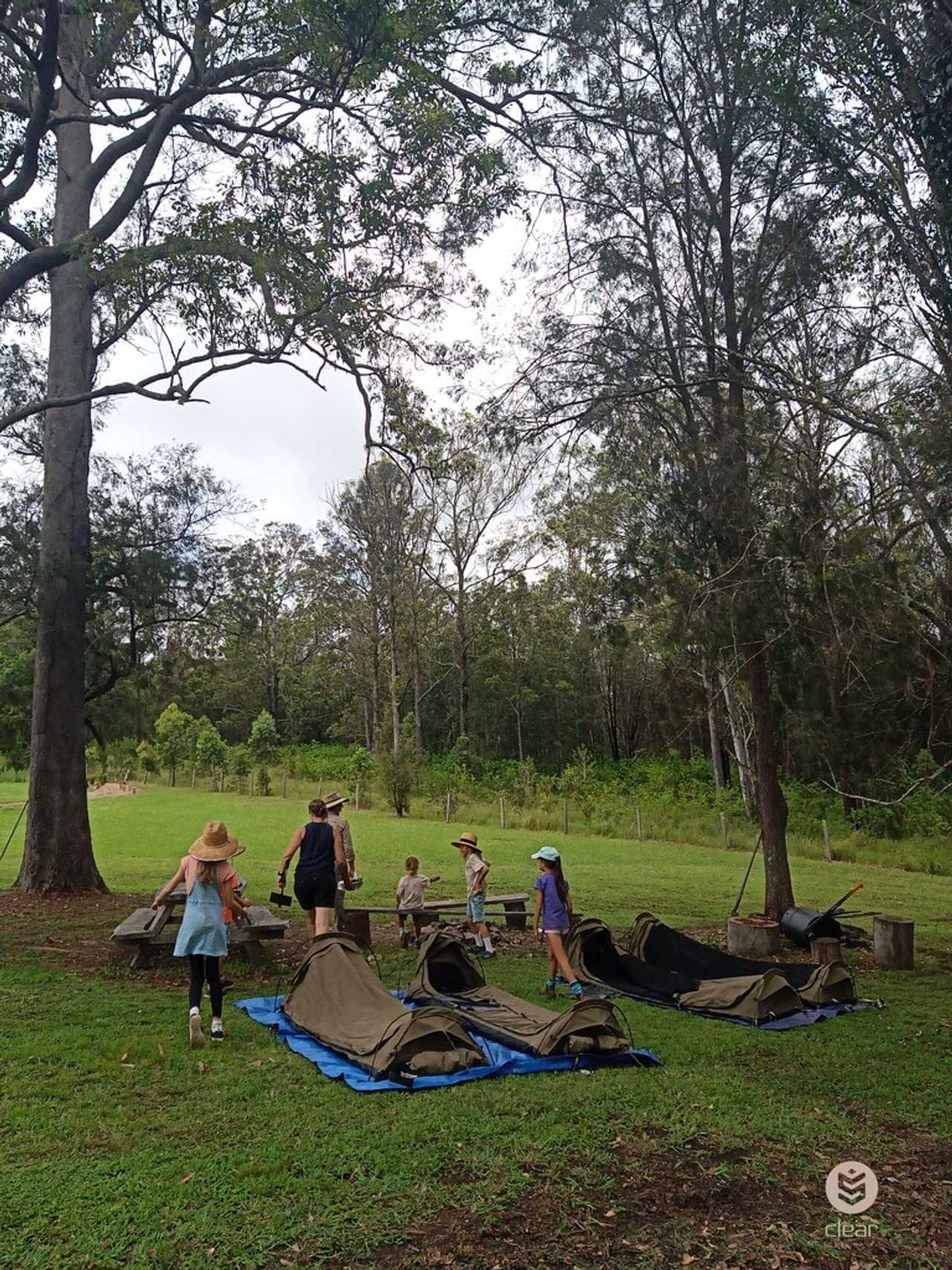 Organic Veggie Farm Camping