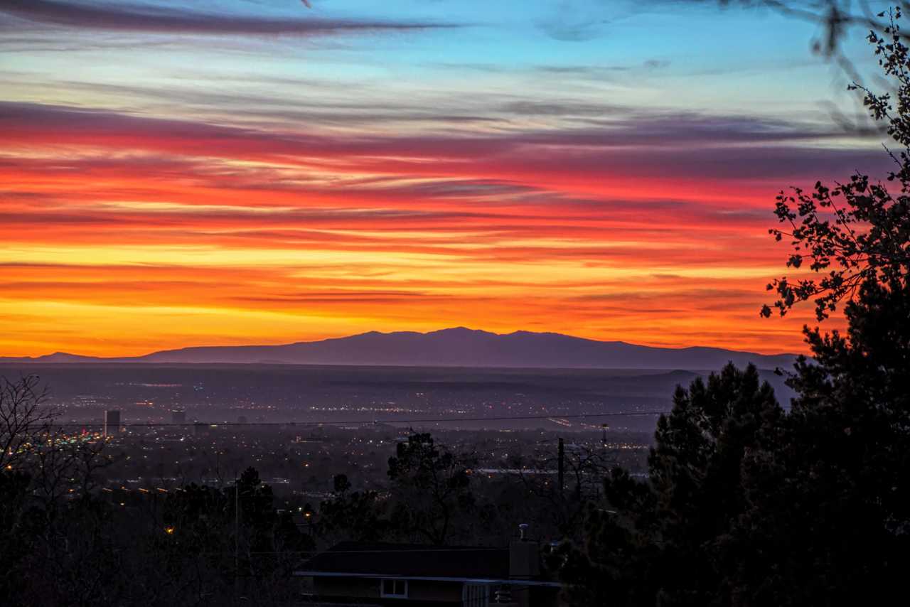 Mountain foothills home in Land of Enchantment